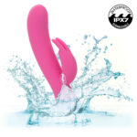 CALEXOTICS - FIRST TIME VIBRATORE CONIGLIO RICARICABILE ROSA - immagine 9