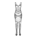PASSION - BS 102 BODYSTOCKING ROSSO TAGLIA UNICA - immagine 3