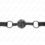 KINK - PALLA CON FANTASIA DIAMANTATA 4.5 CM MODELLO GAG 3 64.5 CM REGOLABILE 42-60 CM - immagine 3