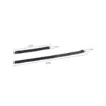 SUBBLIME - 957476 FIBBIE REGOLABILI NERE - immagine 6