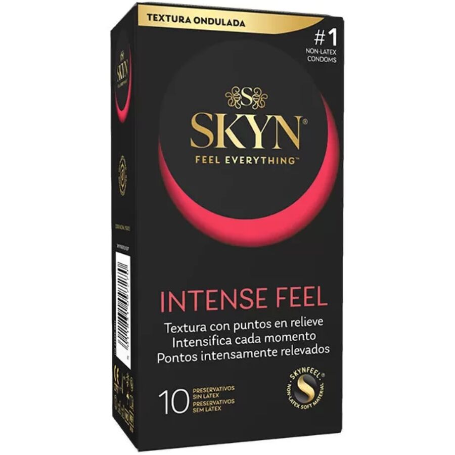 img_206066_ce334acb548e43af18d525287111efc0_1.jpg SKYN - PRESERVATIVO TEXTURED INTENSE FEEL CON DESIGN ONDULATO 10 UNITÀ - immagine 1